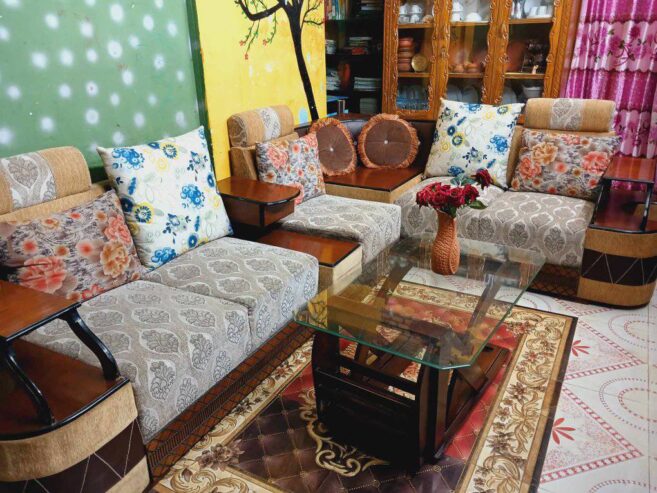 Wooden L Shape Sofa For Sale in Chattogram