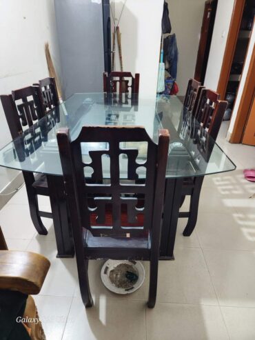 Acacia Wood Dining Table For Sale