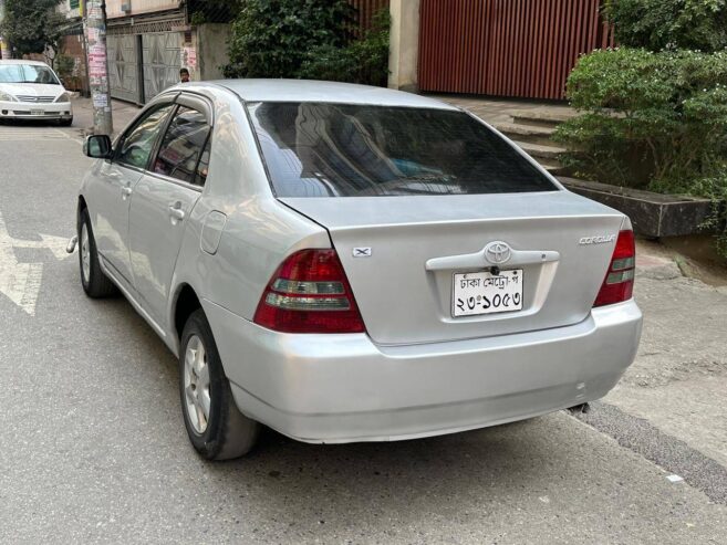 Toyota X Corolla 2002 Model For Sale in Dhaka Mirpur