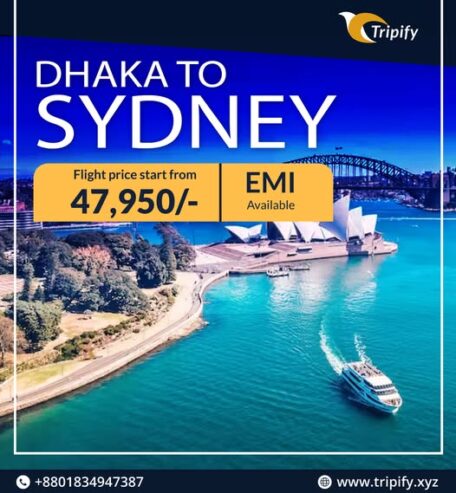 Dhaka to Sydney Flight