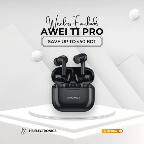 AWEI T1 PRO WIRELESS BLUETOOTH EARBUD