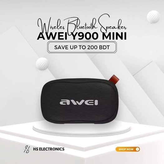AWEI Y900 MINI WIRELESS BLUETOOTH SPEAKER