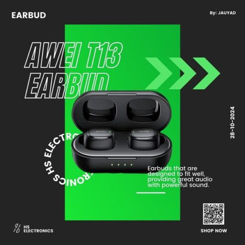 AWEI T13 WIRELESS EARBUDS