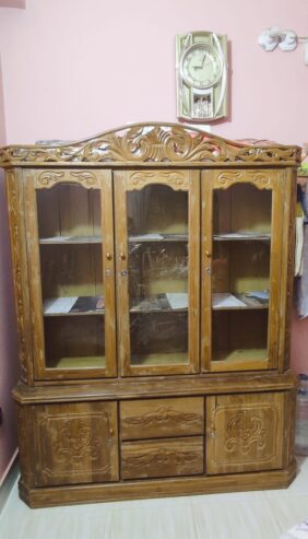 Teak Wood Showcase For Sale in Chittagong