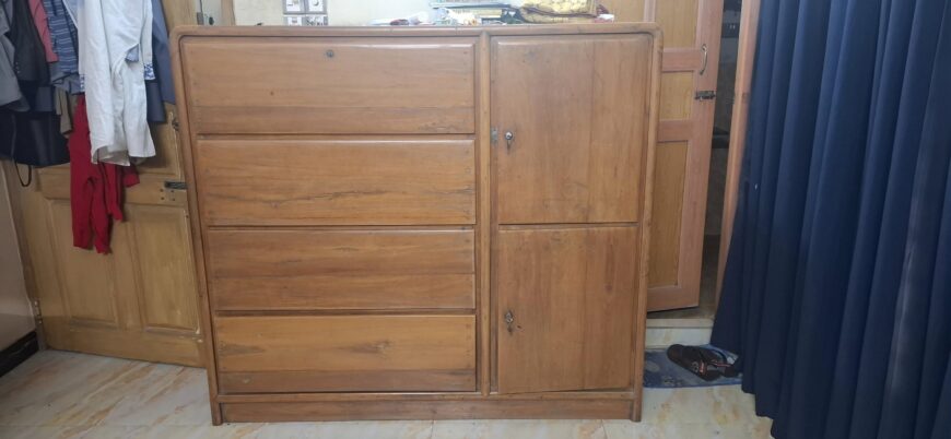 Teak Wood Wardrobe For Sale in CTG Monsurabad