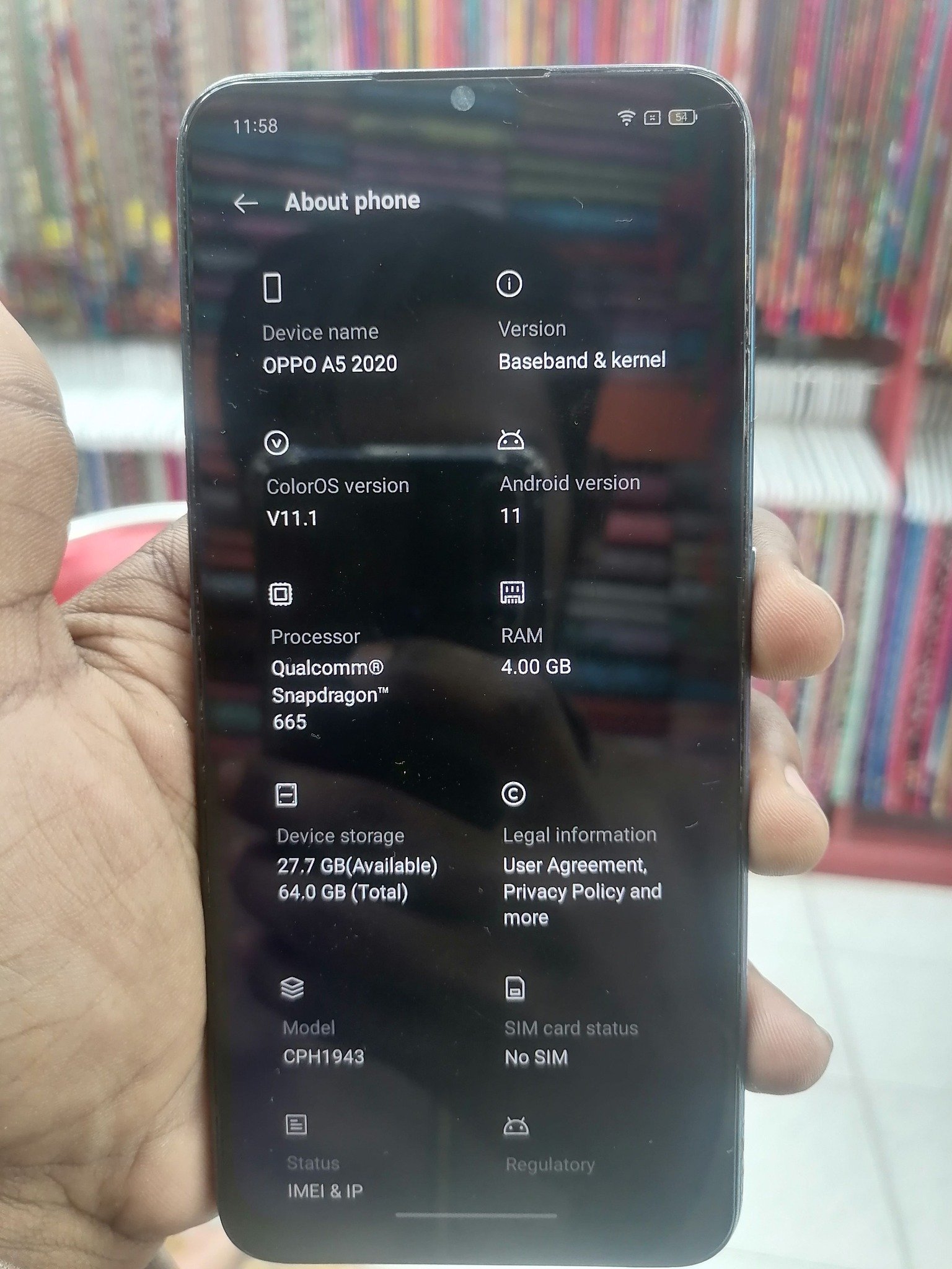 2020 Model Oppo A5 For Sale