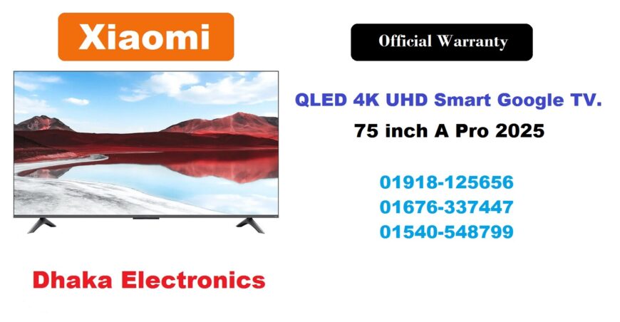 Xiaomi A Pro 75 inch Smart TV 2025