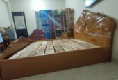 Teak Wood Bed For Sale in Chittagong Bahaddarhat