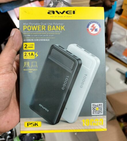 Awei P5K Power Bank 10000mAh