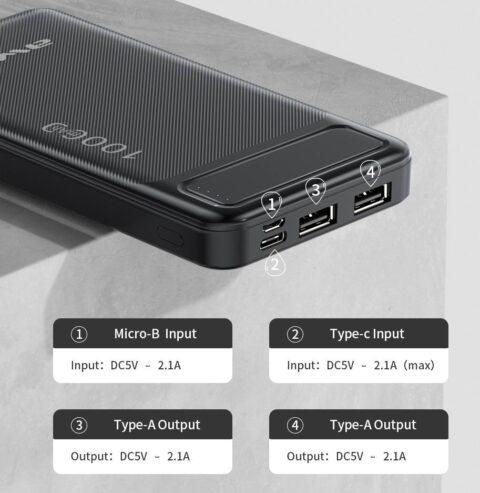 Awei P5K Power Bank 10000mAh