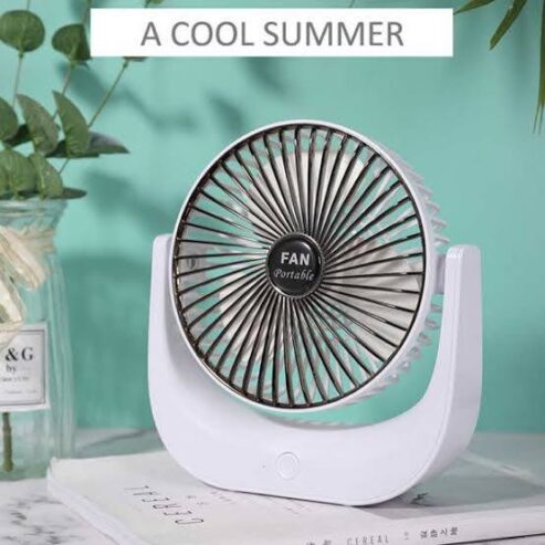 Rechargeable Desk Fan For Sale