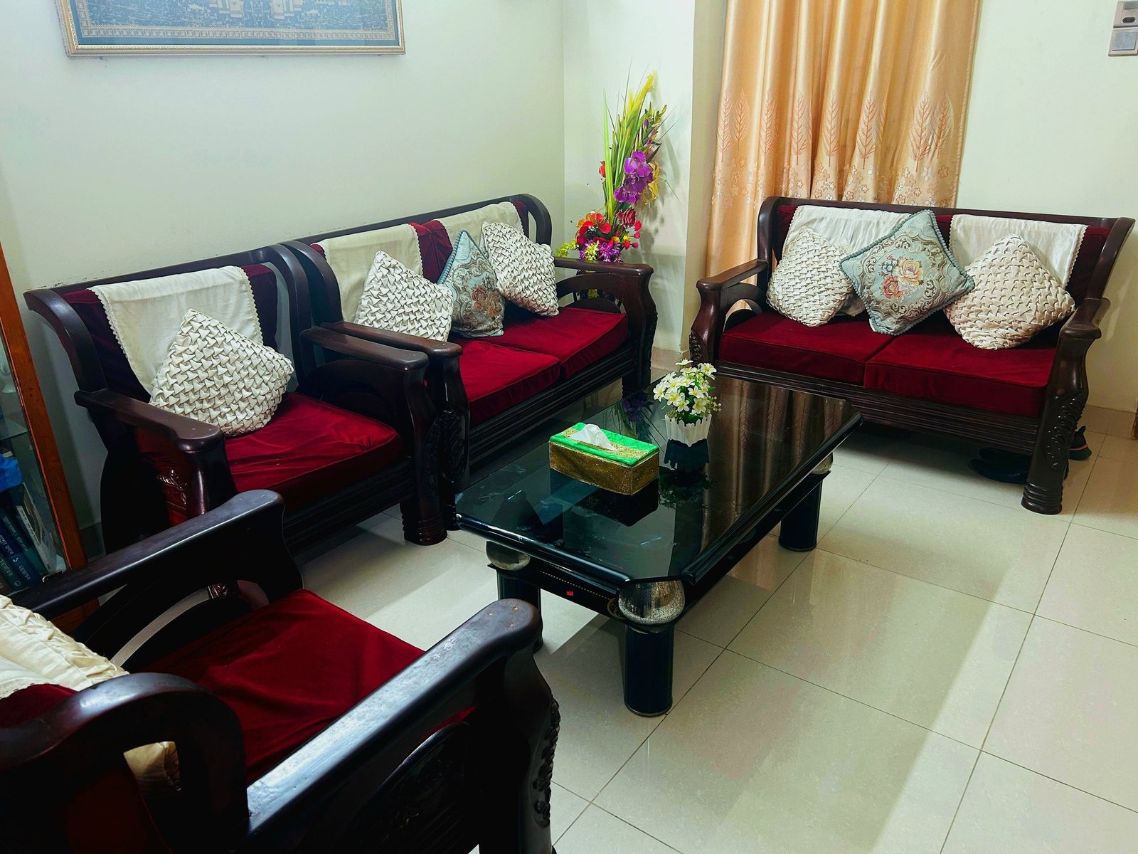 Teak Wood Sofa Set For Sale in Chittagong