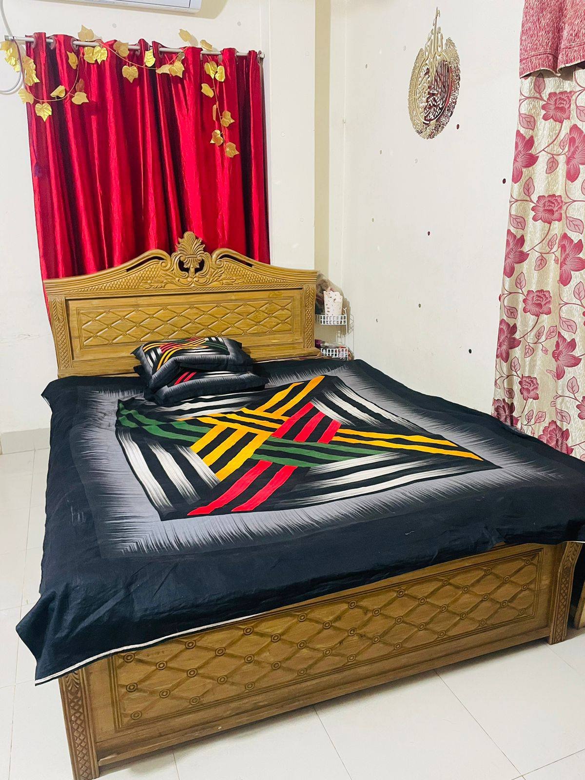 Wooden Bed For Sale in Dhaka Mirpur