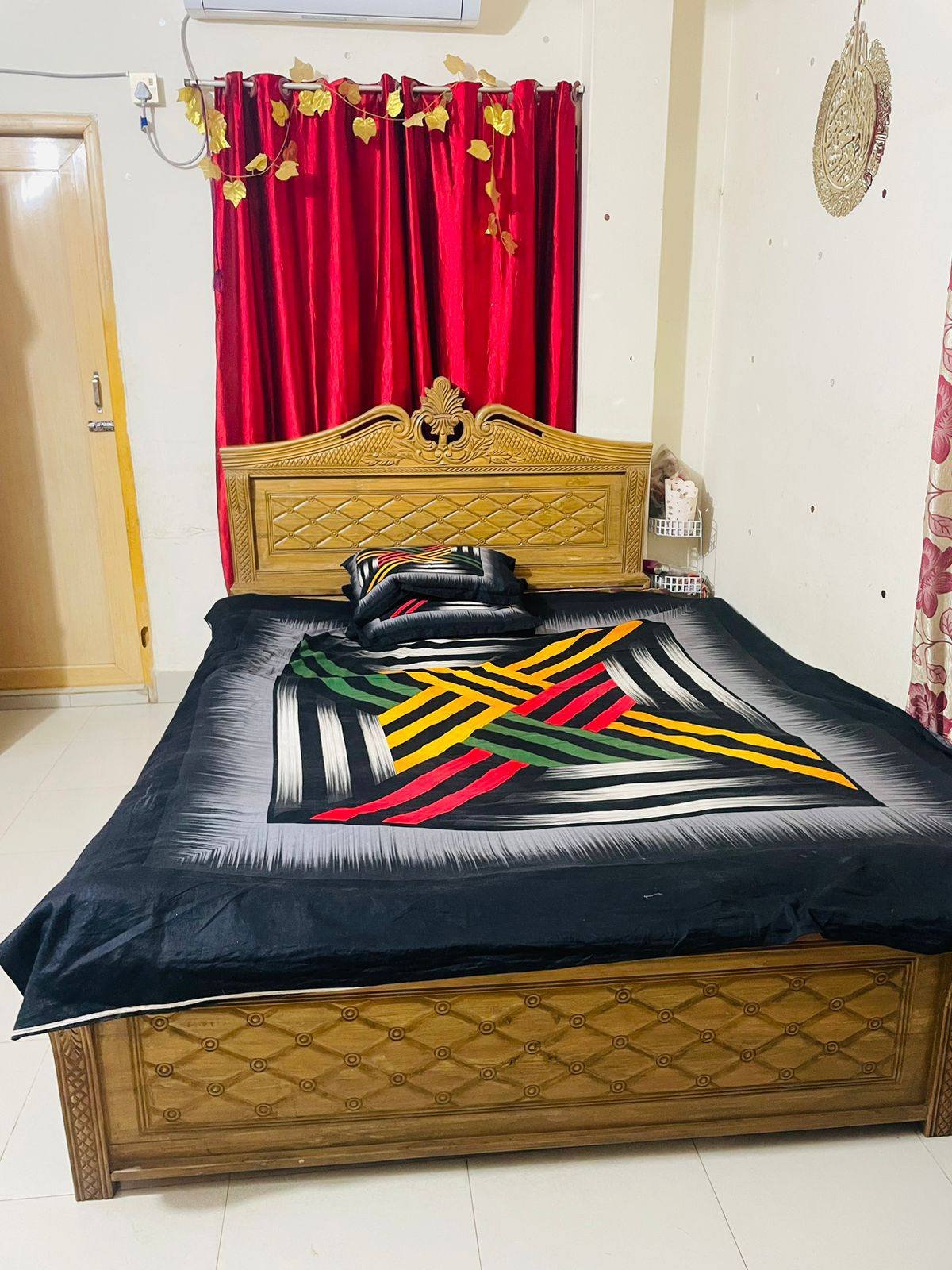 Wooden Bed For Sale in Dhaka Mirpur