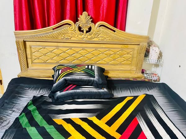 Wooden Bed For Sale in Dhaka Mirpur
