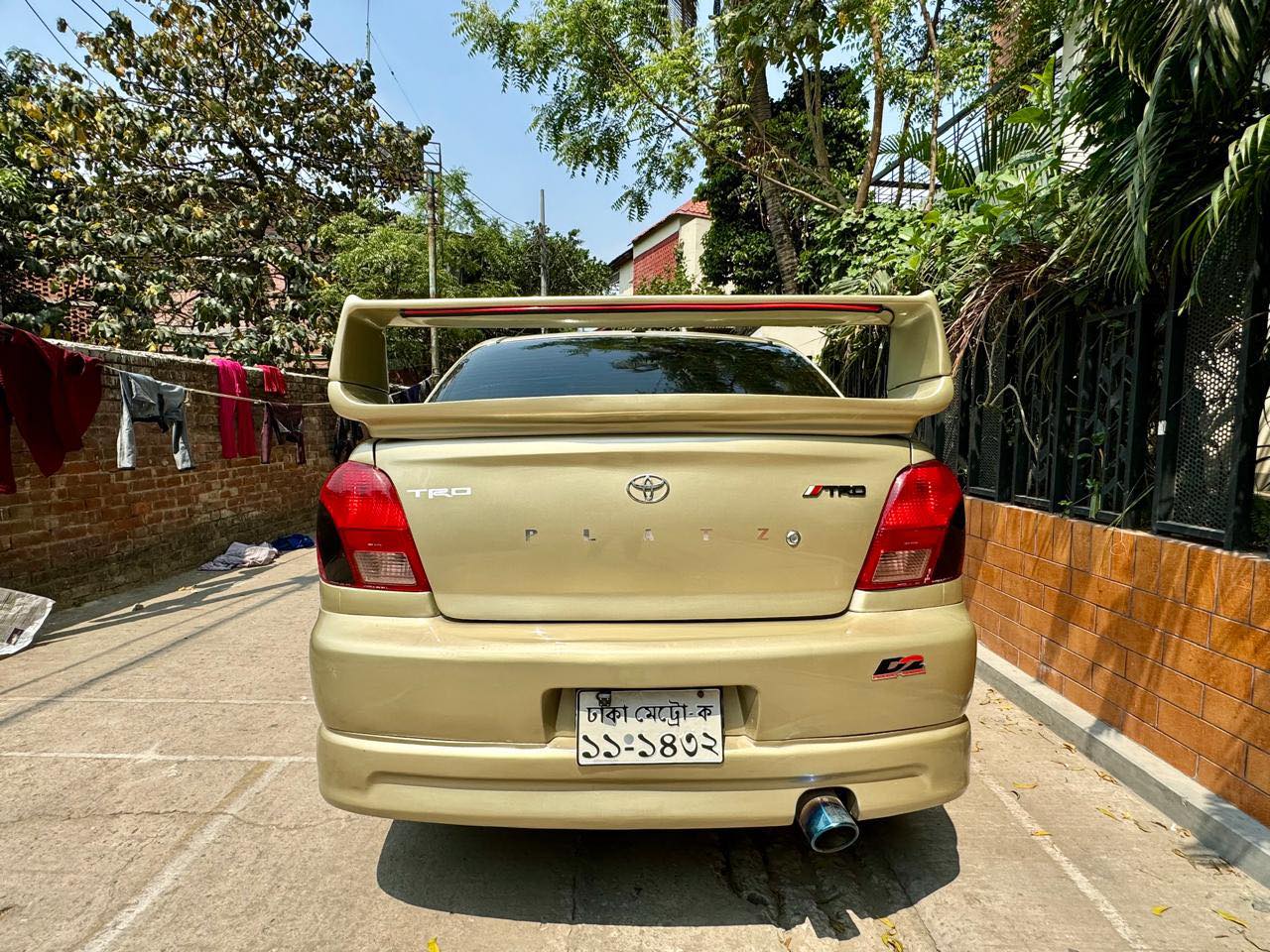 Toyota Platz 2001 Model For Sale in Dhaka