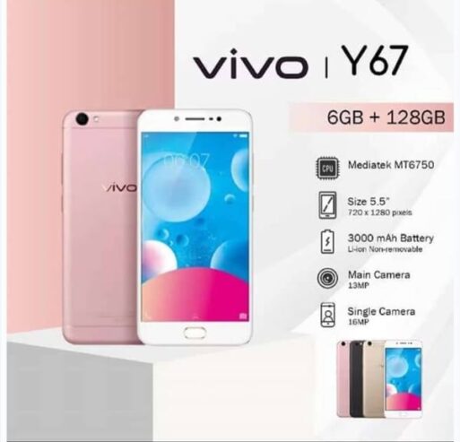 Vivo Y67 for Sell at Gazipur