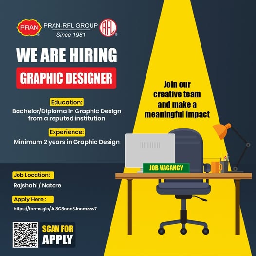 Graphic Designer Job in Rajshahi