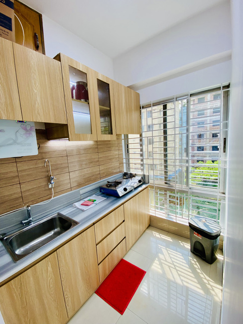 Furnished 2 Bed Flat in Bashundhara