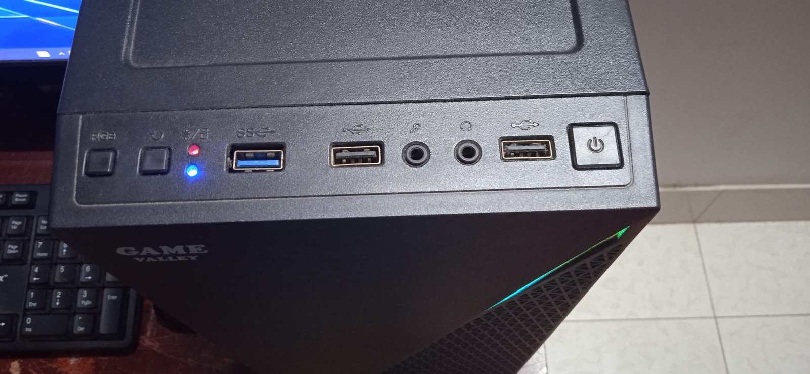 Full Setup PC Intel Dual Core + 8GB Ram SSD 256 With Monitor