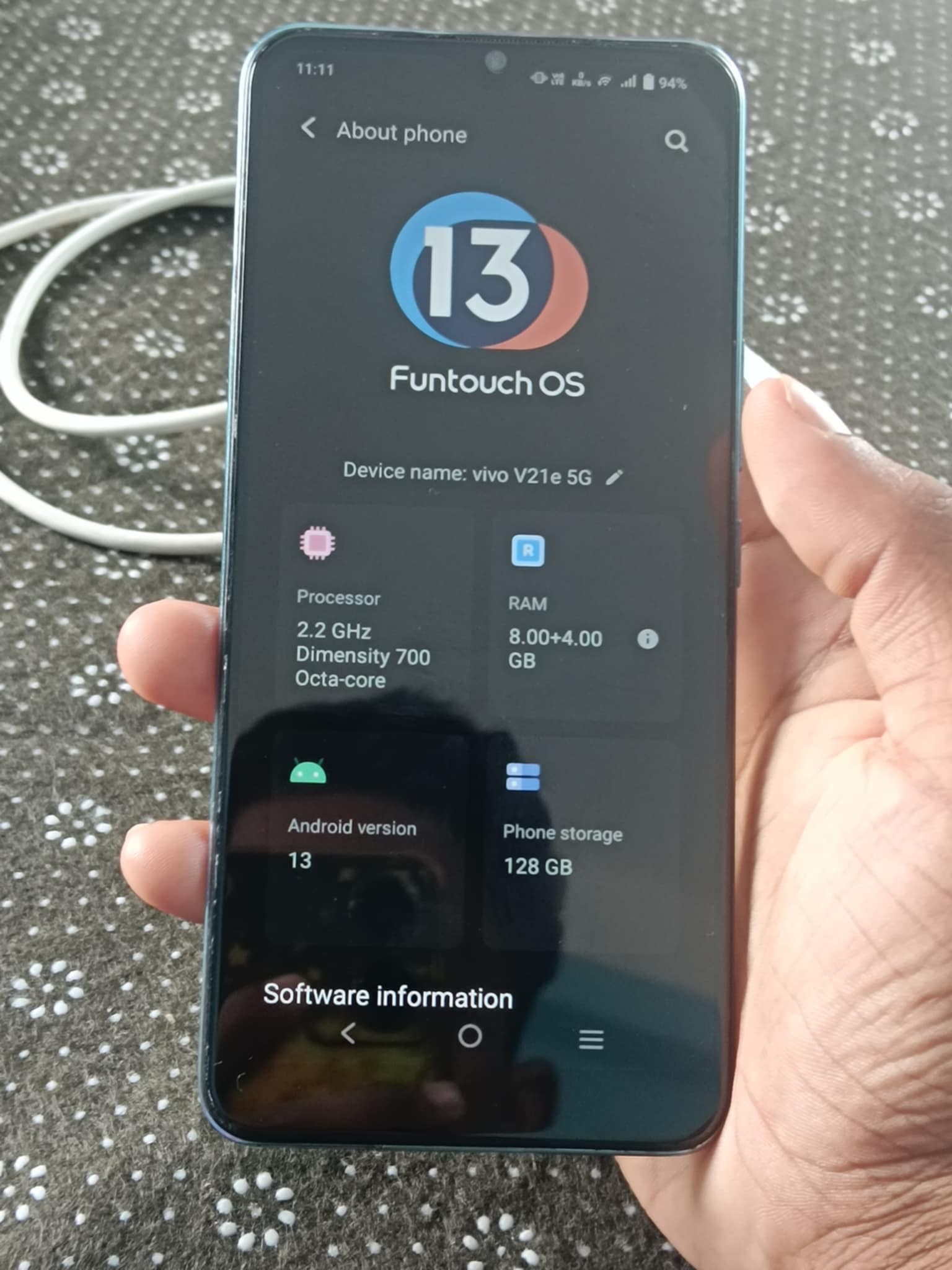 Vivo V21e 5G For Sale in Narsingdi