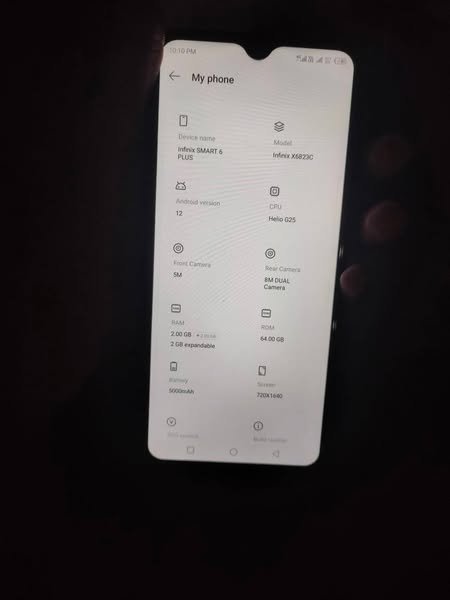 Inifinix Smart 6 Plus For Sale in Chittagong
