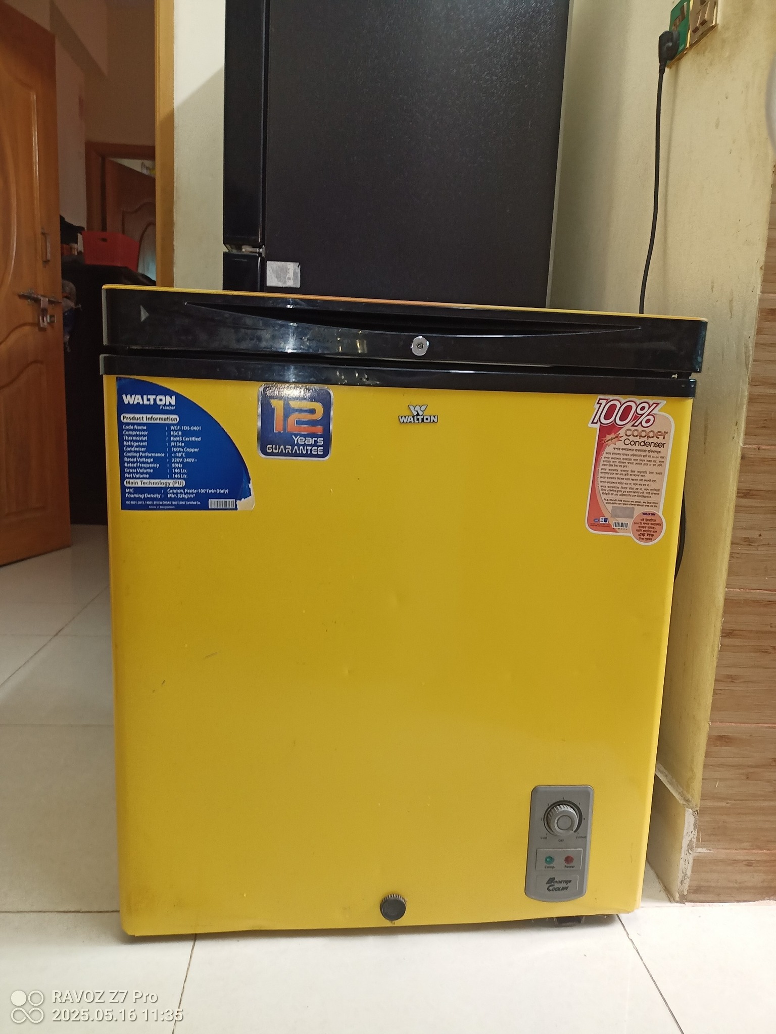 Walton WCF-1D5-0401 Deep Fridge For Sale in Chittagong