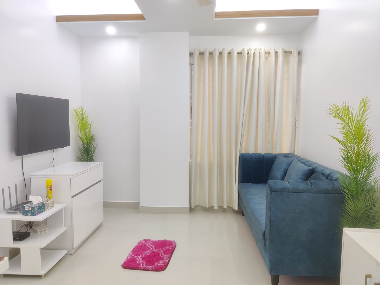 Furnished 2 Room Apartment Rent in Bashundhara R/A