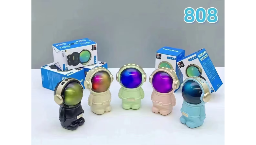 X808 RGB Wireless Astronaut Loud Portable Bluetooth Speaker