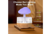 Rechargeable Rain Cloud Humidifier Mushroom Lamp