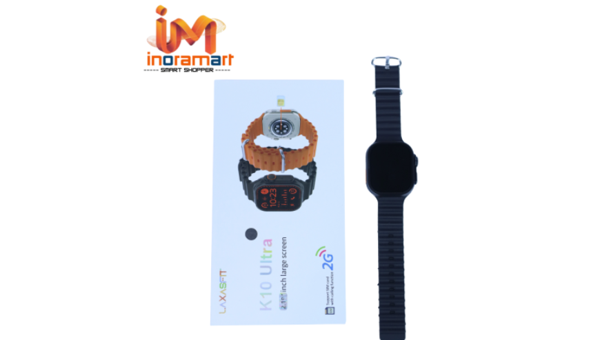 Laxasfit K10 Ultra Smart Watch With Sim Supported