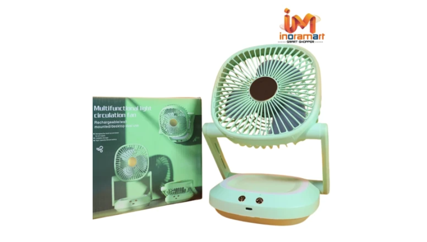 Multifunctional Light Circulation Fan