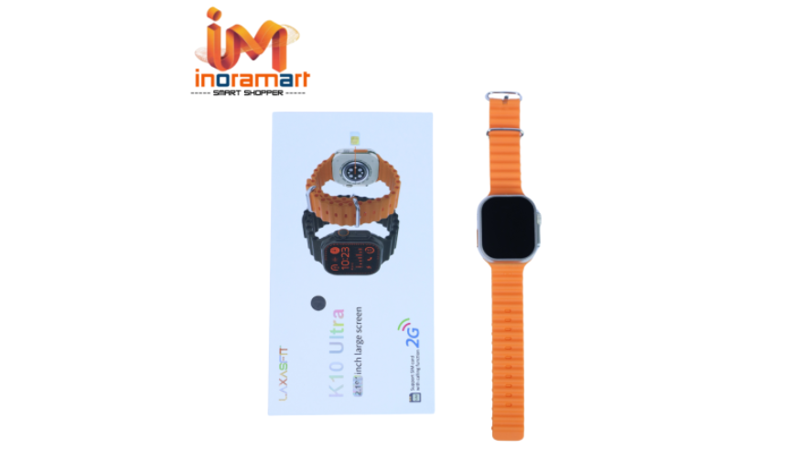 Laxasfit K10 Ultra Smart Watch With Sim Supported