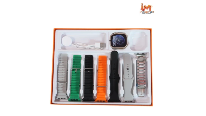 Y20 Ultra Smart Watch Sports Version with 7 Strap