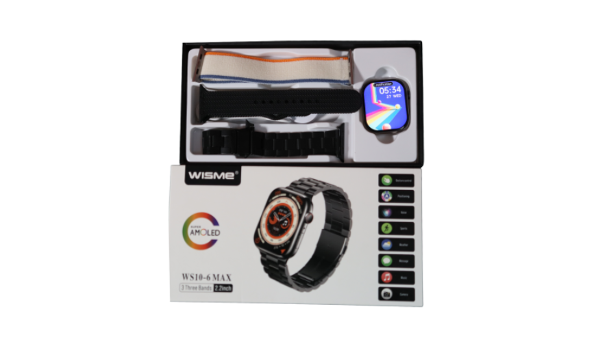 Wisme Ws10-6 Max Smart Watch