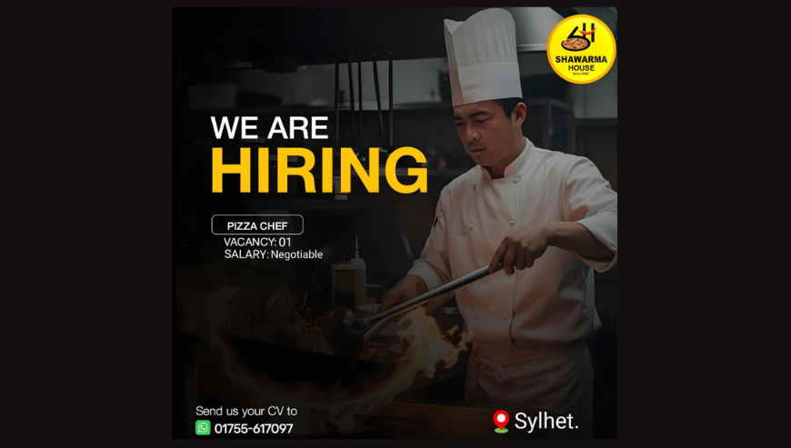 Chef Job in Sylhet